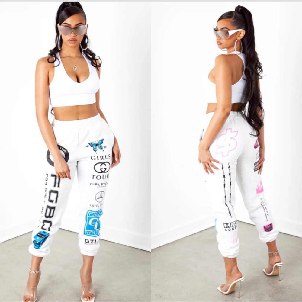 SORELLA - GIRLS TOUR DESIGNER LOGO SWEATS